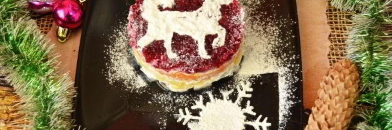 Селедка под шубой на Новый год Собаки