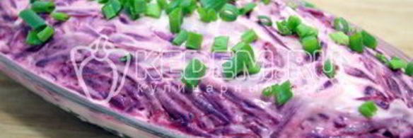 селедка под шубой с яблоком