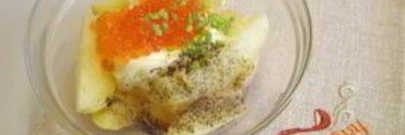 салат с икрой