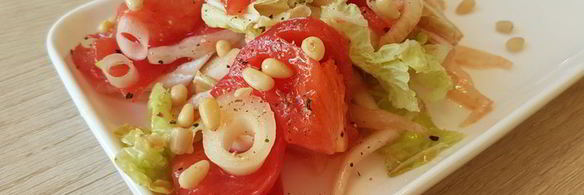 салат с кедровыми орешками