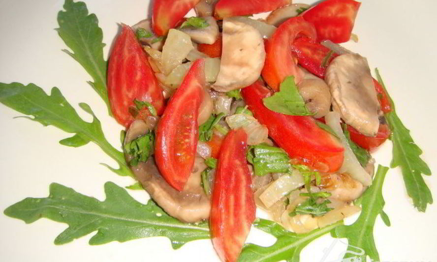 Рецепт салата с рукколой