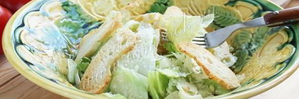 салат цезарь классический