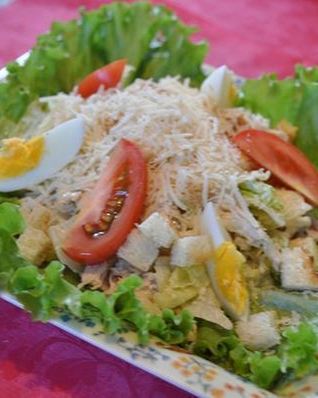 Цезарь с курицей