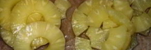 салат в персиках