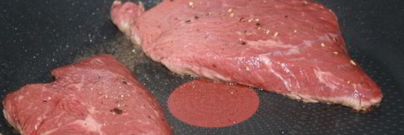 сочный говяжий ромштекс с салатным миксом