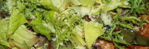 сочный говяжий ромштекс с салатным миксом