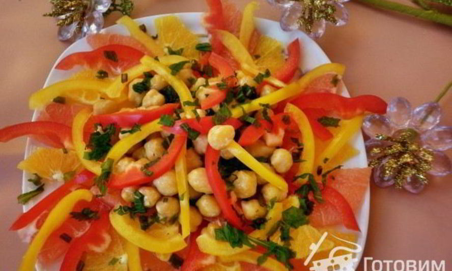 Рецепт цитронутного салата