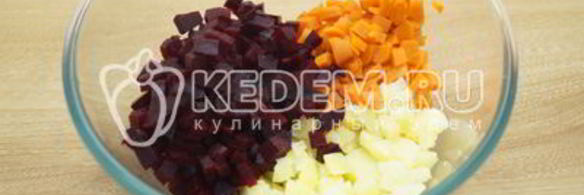 винегрет классический с фасолью