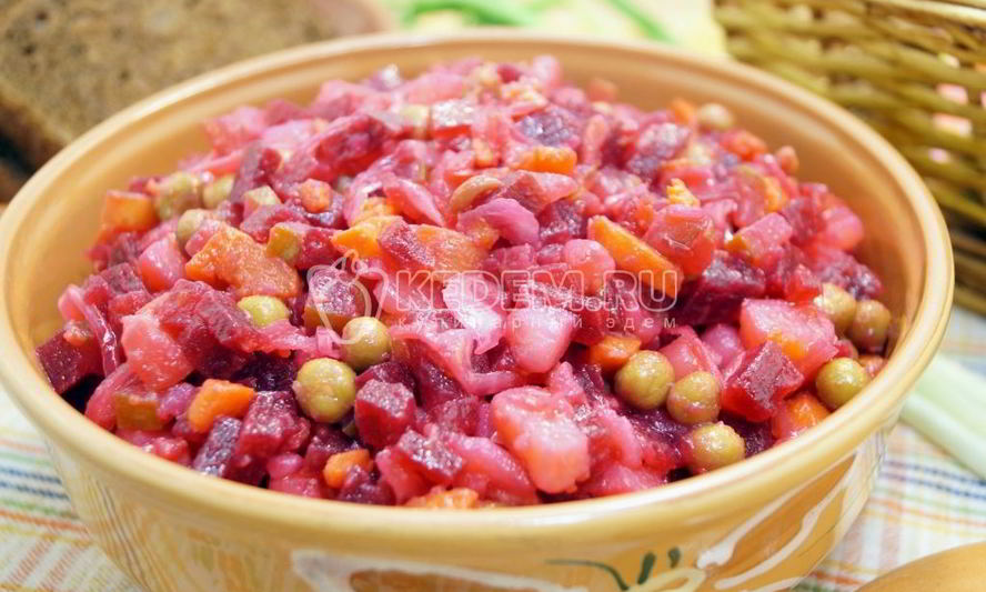 Рецепт винегрета классического