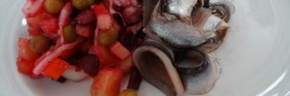 винегрет с килькой