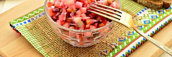 винегрет с квашеной капустой