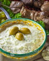 Белый соус для шашлыка