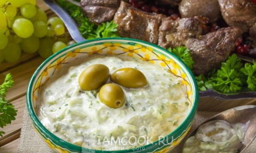 Рецепт белого соуса для шашлыка