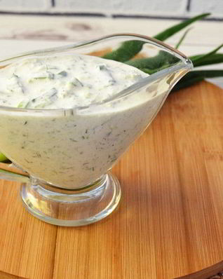 Белый соус к шашлыку