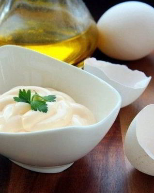 Диетический майонез с цедрой лимона