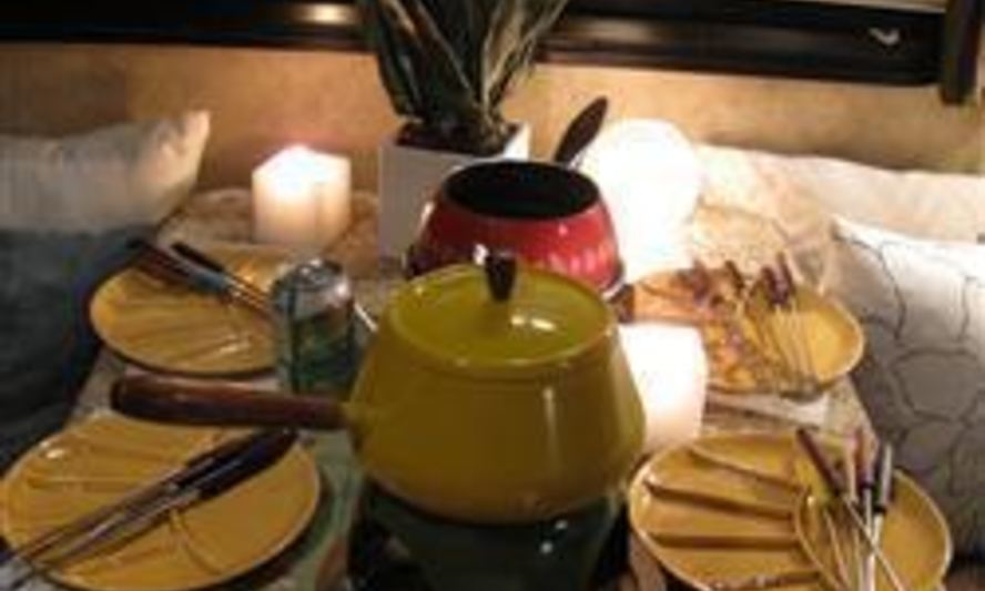 Рецепт фондю из говядины с соусом