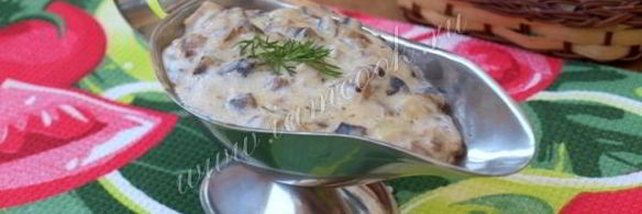 грибной соус из шампиньонов