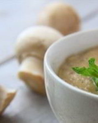 Грибной соус с сыром в мультиварке