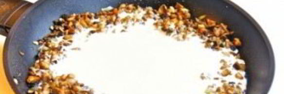 грибной соус с сыром