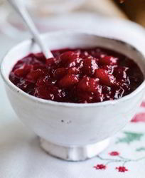Клюквенно-апельсиновый соус