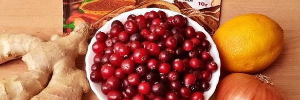 клюквенный соус к мясу