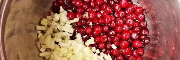 клюквенный соус к мясу