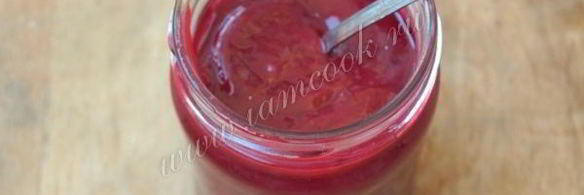 малиновый соус