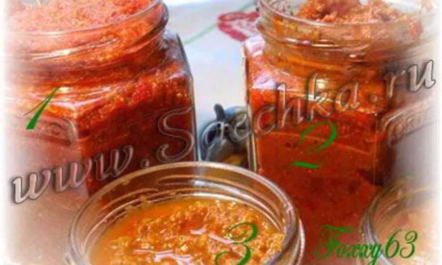 Рецепт острых соусов
