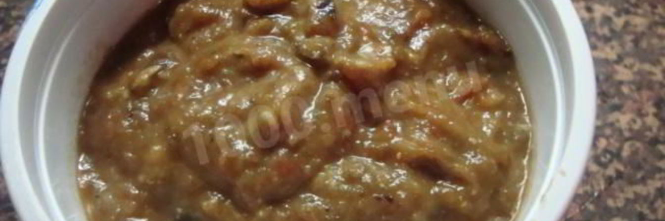 Овощной соус к шашлыку