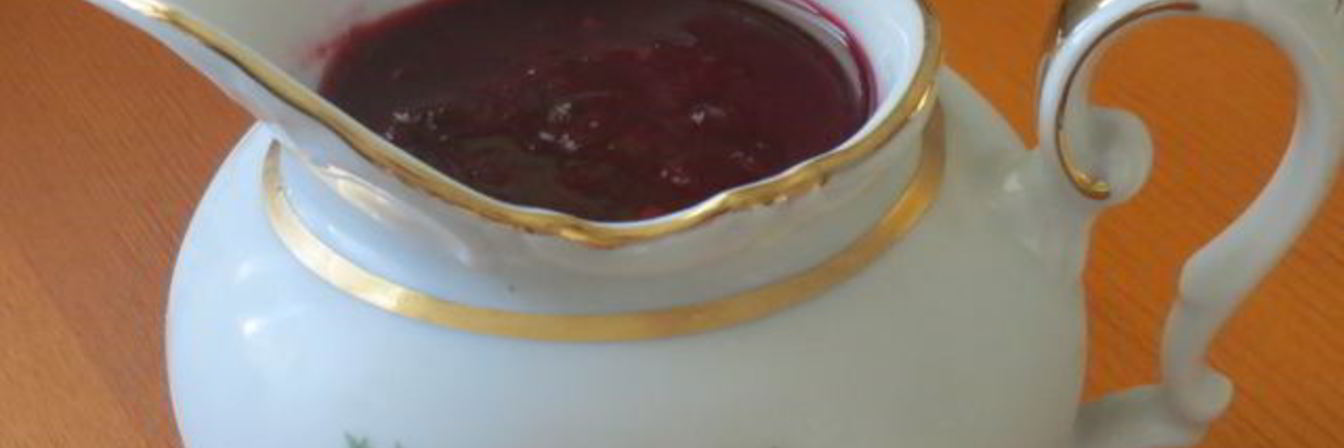 Пикантный соус из слив к мясным блюдам