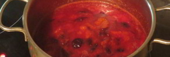 пикантный соус из слив к мясным блюдам