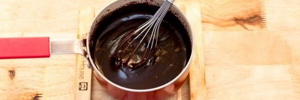 шоколадный соус на вареной сгущенке