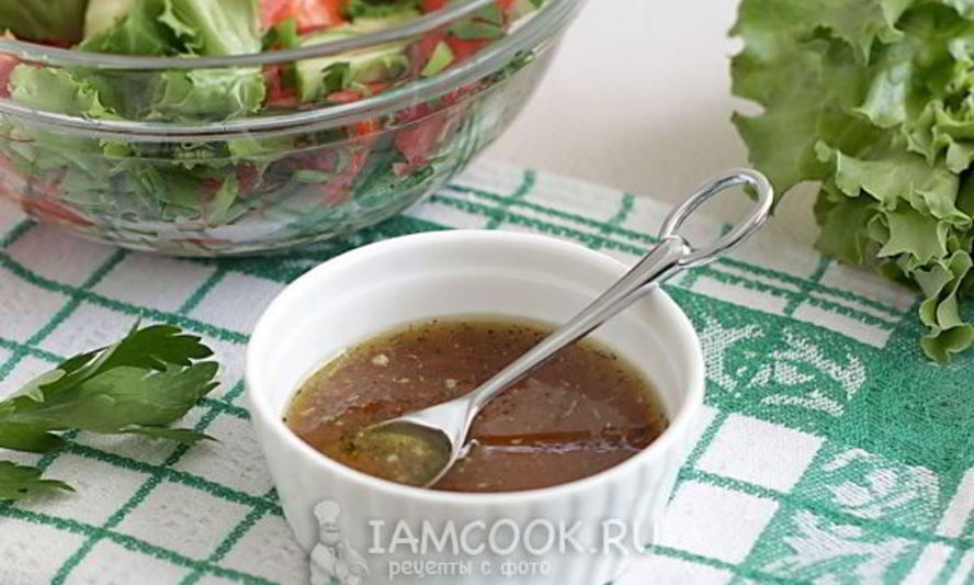 Рецепт сладкого соуса для салата