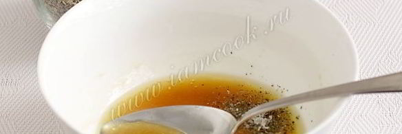 сладкий соус для салата