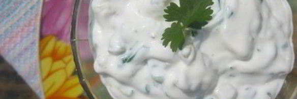 сметанный соус с солеными огурцами