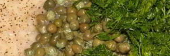 соус для рыбы из вина, масла и каперсов