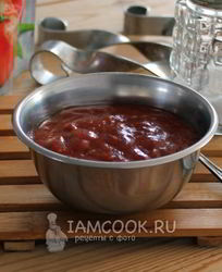 Соус для шашлыка томатный с медом