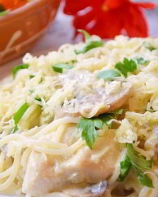 Соус для спагетти с курицей