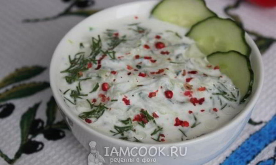 Рецепт соуса дзадзики