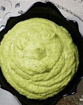 Соус из брокколи для рыбы