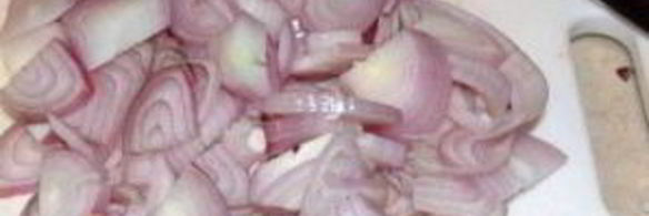 соус из голубого сыра и шалота