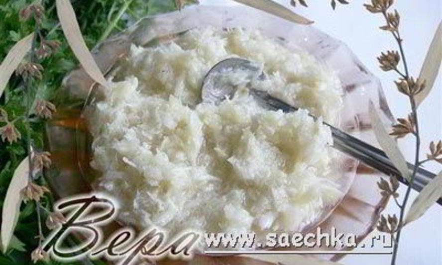 Рецепт соуса из хрена