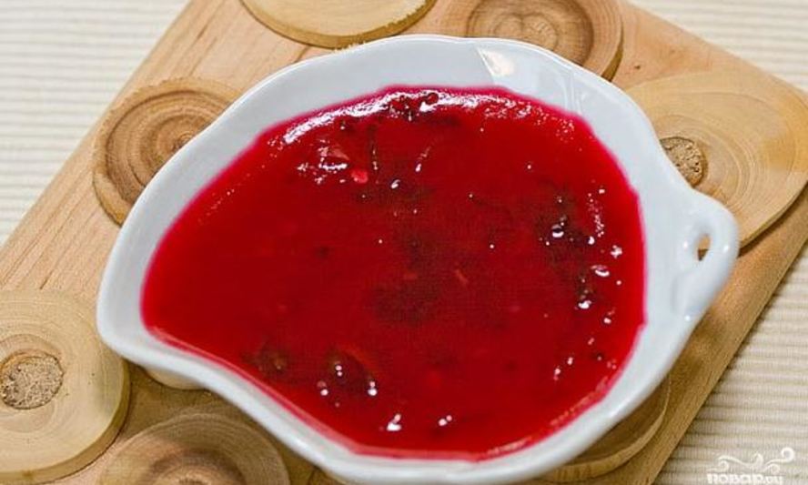 Рецепт соуса из красной смородины