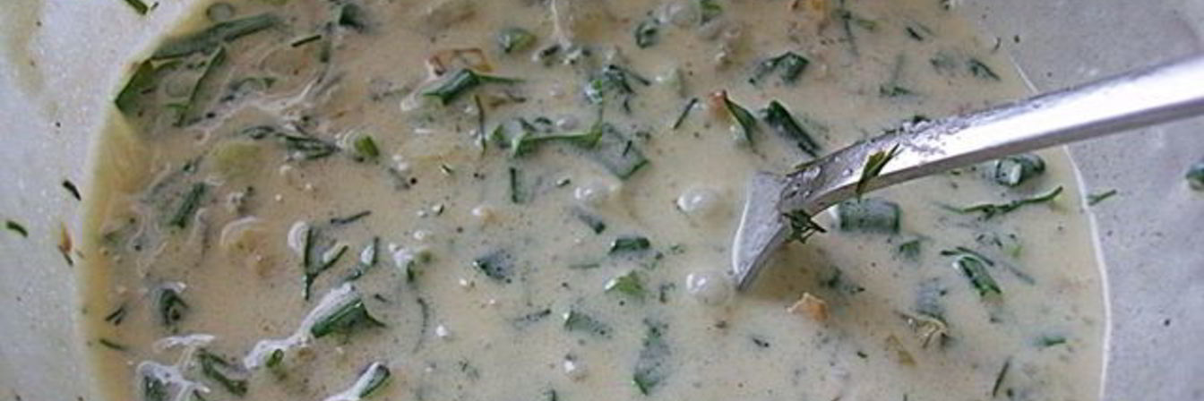 Соус из сметаны и майонеза