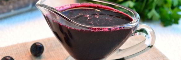 соус из темного винограда