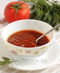 Соус из томатной пасты