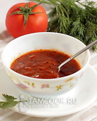 Соус из томатной пасты
