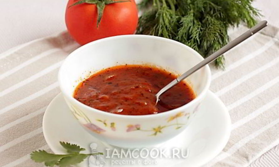Рецепт соуса из томатной пасты