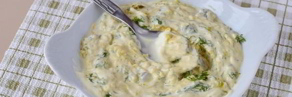 соус с солеными огурцами