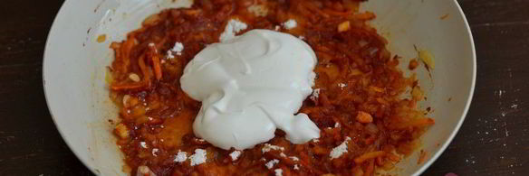 томатно-сметанный соус